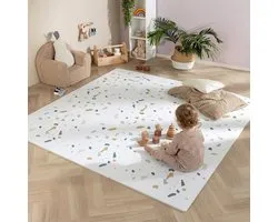 Little Olly Foam puzzelmat - Alfie XL Confetti Multicolor - 180x180cm