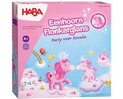 Haba bordspel Eenhoorn Flonkerglans Party voor Rosalie educatief spel.