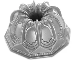 Tulband Bakvorm "Vaulted Cathedral Bundt Pan"- Nordic Ware | Sparkling Silver Holiday