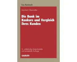 Die Bank im Konkurs und Vergleich ihres Kunden