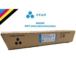 Toner Ricoh MP C3003 / 3503 / 3004 / 3504 Cyan – Compatible