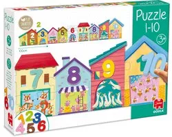 Jumbo - Goula - Telpuzzel 1-10 - Kinderpuzzel
