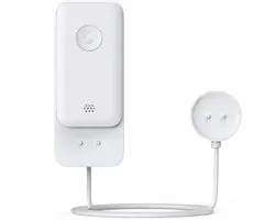 SwitchBot - WiFi-waterdetector - met kabel - slimme watersensor - 100dB instelbaar alarm & app-melding