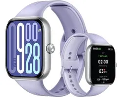 Xiaomi Redmi Watch 5 Paars | Smartwatch en fitnesstracker | 2.07 inch AMOLED display | 24 dagen batterij | 150 plus sportmodi sportmodi | 5ATM waterbestendig | Gezondheidsmeting