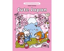 Sweet & Snug Coloring: Cute Japan