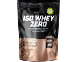 Poudre de protéines isolées BiotechUSA - ISO WHEY zero (500 g) - saveur: Caffé Latté