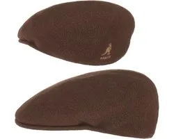Kangol Gatsby Flatcap - Espresso - Maat L (58-59cm) - Seamless Wool 507