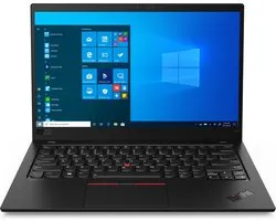 Lenovo ThinkPad X1 Carbon Gen 8 Intel® Core™ i5 i5-10210U Laptop 35,6 cm (14") Full HD 8 GB LPDDR3-SDRAM 256 GB SSD Wi-Fi 6 (802.11ax) Windows 10 Pro Belgisch Zwart