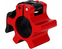 CHICIRIS 25 Mm Lange Halterklem, Aluminium Snelsluiting met Snelsluiting met Vergrendelingsmechanisme met één Sleutel, voor Gewichtheffen, Fitnesstraining, Thuisgymnastiek