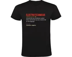 Electronic Technicus Heren T-shirt - elektro monteur - elektromonteur - shirt
