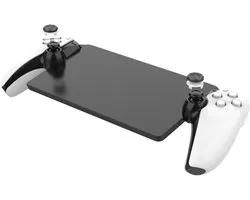 Playstation Portal Remote Player, Thumbsticks 2 Midden Concave Duimgrepen Accessoires Duim Stick Doppen voor Playstation Portal (Zwart)