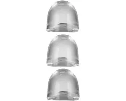 Oxballs cocksheath -inzetstukken - set van 3 transparant