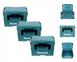 Makita MAKPAC-systeemkoffer maat 3 in set van 3