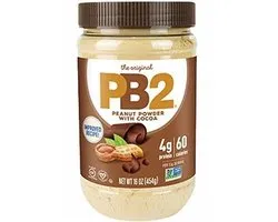 Bell plantation Pindakaas poeder PB2 453 gram Chocolate Powdered Peanut Butter