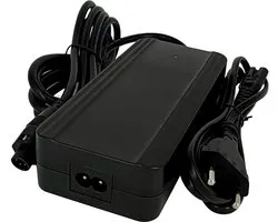 Phylion Fietsaccu Oplader 36V - 42V 2A - Joycube 5-pins Rond - Geschikt voor o.a. Cortina, Batavus, Sparta en Koga