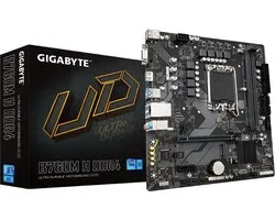 GIGABYTE B760M H DDR4 moederbord Intel B760 Express LGA 1700 micro ATX