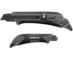Olfa Cutter Heavy duty cutter GRAY met wheel LOCK L5/gry