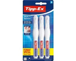 Liquide correcteur correcteur Shake n Squeeze Tipp-ex - 3 stylos correcteurs