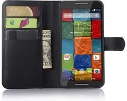 Celtex wallet cover zwart Motorola Moto X Play