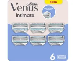 Gillette Venus Intimate Pour Le Maillot - 6 Recharges De Lames De Rasoir