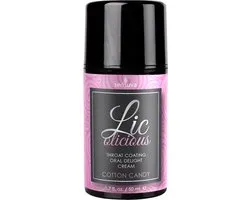 Sensuva - Lic-o-licious Oral Delight Creme Suikerspin 50 ml