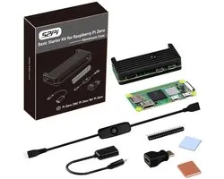 Dailygoody - Raspberry Pi Zero 2 W Starter Kit - Raspberry Pi Kit - Inclusief behuizing - Compact formaat - Perfect voor hobbyisten - Eenvoudig aan te...