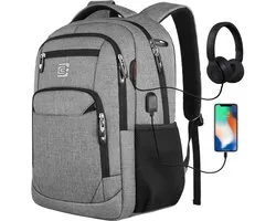 Laptop-rugzak-met-USB-lader-heren-dames-voor-werk-school-universiteit-scholieren-rugzak-voor-jongens-teenagers-met-laptopvak-anti-diefstal