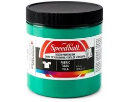 Fabric ink green screen printing -Speedball