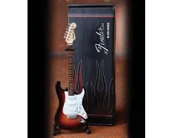 Axe Heaven Fender Stratocaster Classic Sunburst Finish Miniature Guitar
