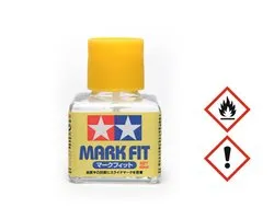 Tamiya Modelbouwdecoratie - 87102 Mark Fit - 40ml Decal vloeistof