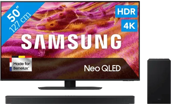 Samsung 50" Neo QLED QN90F 4K (2025) + Samsung HW-Q600F (2025)