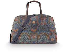 Pip Studio - Tovy Weekendtas Dames - Reistas - Jabali - Blauw - 65x25.5x35cm