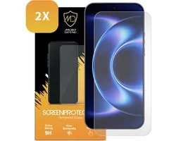 2-Pack MobyDefend Screenprotectors - Geschikt voor Xiaomi 17 Ultra - Case-Friendly Screensavers - Gehard Glas