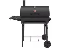 Char-Griller Pro Deluxe Grill Vat Houtskool - Zwart