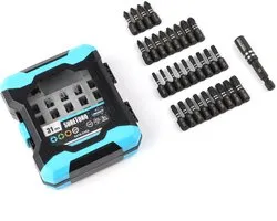 SureTorq 31pcs Schroefbitset Impact PH, PZ, TORX bit set with magnetic bit holder