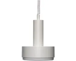 Hübsch hanglamp Quip lichtgrijs