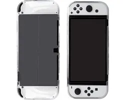 Convient pour la coque de protection Nintendo Switch OLED – Coque pour coque rigide Nintendo Switch OLED transparente.