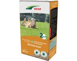 Semences de gazon DCM plus sécheresse 1,05 kg pour 30m²