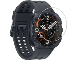 Screenprotector - Geschikt voor Samsung Watch Ultra 2 - Sterk & Shockproof - Tempered Glass - Gehard Glas - Beschermglas Screen - Bescherm Protector - Cover voor Smartwatch