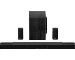 ULTIMEA Skywave Series - Barre de son, système audio 7.1.4 avec subwoofer sans fil 8", Dolby Atmos, 840W, Noir