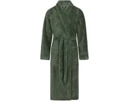 Linolux Noah Unisex fleece badjas - Groen - XL