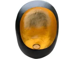 BL Kandelaar Cima Ei Antraciet/Goud XL