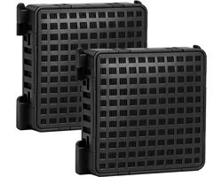 2 stuks-actieve koolfilter geschikt voor Liebherr-koelkasten 7440021、9096989、9882429、9882460、988246000, vervangingsfilter voor 7440021-00 met actieve kool Fresh Air voor koelkast, koelkastfilter