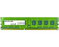 2-Power MEM2205A, 8 Go, 1 x 8 Go, DDR3, 1600 MHz, 240-pin DIMM, Vert