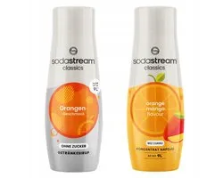 Sodastream - Limonadesiroop - Sinaasappel Zero - Mango Zero - Zonder Suiker