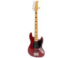 Sire V5 A5/CAR Marcus Miller 5-snarige Basgitaar Candy Apple Red