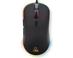 The G-Lab – Kult Cobalt - Wired USB Gaming Mouse - Ultra responsive sensor up to 12800 dpi, comfortable and light, 6 keys, RGB adjustable - 100% customizable gaming mouse - PC/PS4/PS5 - New