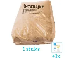 Filtre à sable de Rembourrage Interline 0,4/0,8 mm - Accessoires de piscine - 25 kg - 1 pièce - Pack économique - Comprend des bandelettes de test WAYS (1 pièce)