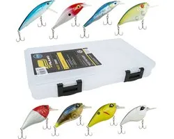 Eurocatch Viper Allround Kunstaas set 8 stuks in Plano Tackle box - Kunstaasset