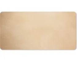 Sous-main 60x30 cm - Tapis de souris Cuir - Structure - Aspect cuir - Beige - Sous-main XL - Protection sous-main - Tapis de souris Ordinateur